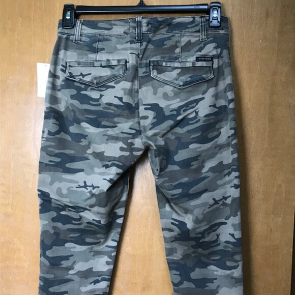 NEW Sanctuary Camo Skinny Jeans Pants Size 28 - Picture 4 of 13